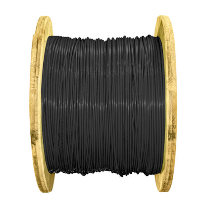 XHHW4STRBLK-CUT 4 AWG XHHW Stranded Copper, Black, Cut to Length