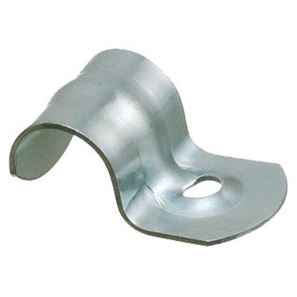 Armored Cable Strap - 1 Hole; Plated Steel; 0.50 - 0.58 In.; AC/MC