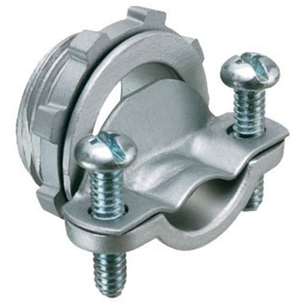 Service Entrance Cable Connector; NM/SEU; Die Cast Zinc; 3/4 In.; 0.73 In.