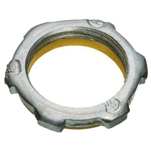 Gasketed Locknut; Sealing; 3/4 In.; Steel; Threaded