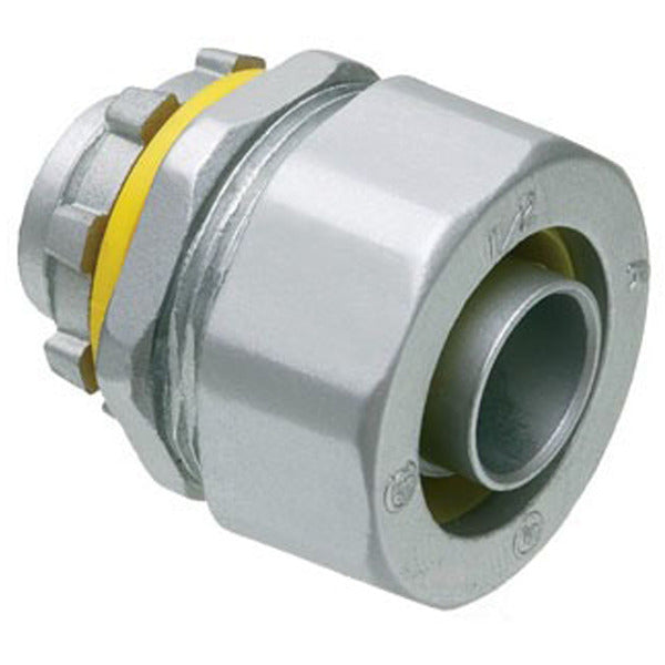 Liquidtight - Flex - Die Cast Straight Connector; 3/4 In.; 3/4 In.; Malleable Iron