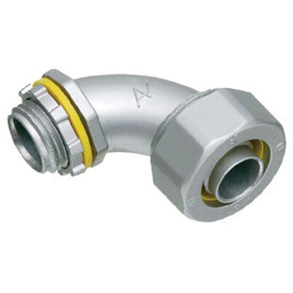 Liquidtight - Flex - Die-Cast (Zinc); 90 Degree; 1 In.; Uninsulated