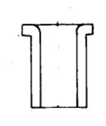 075BA Box Adapter, 3/4" Diameter, PVC, Gray