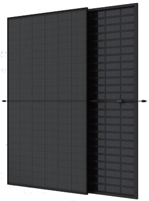 Image for Trina Solar TSM-415NE09RC.05 415W Black on Black 144 One Third-Cell Bifacial Solar Panel - Open Box