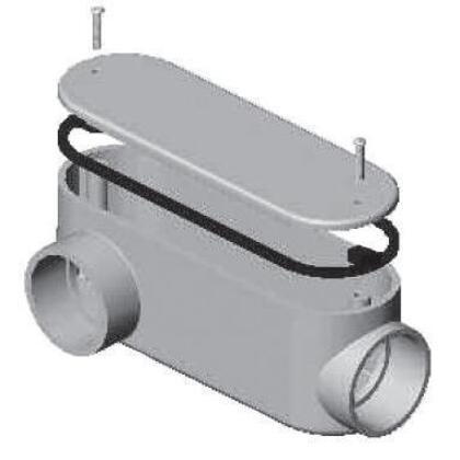 125LR 1-1/4" LR PVC Conduit Fitting