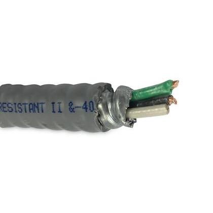 MCALPVCCTD122SOLWG250CL PVC Coated MC Cable, 12/2 Solid, 250' Coil'