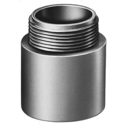 125MA Terminal Adapter, 1-1/4" Diameter, PVC