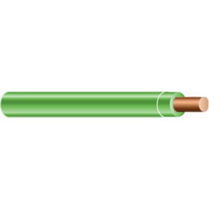 THHN12SOLGRN2500RL 12 AWG THHN/THWN-2 Solid Copper, Green, 2500'
