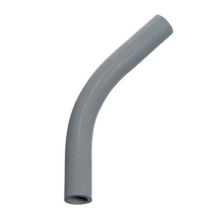 10045ELB80 1" PVC 45° Elbow, Schedule 80, Gray
