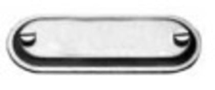 470 Conduit Body Cover, 1-1/4", Form 7, Steel