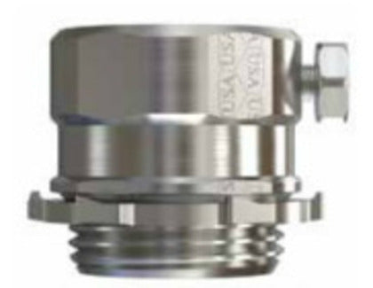 SS50US EMT Set Screw Connector, 1/2" Diameter, Steel/Zinc