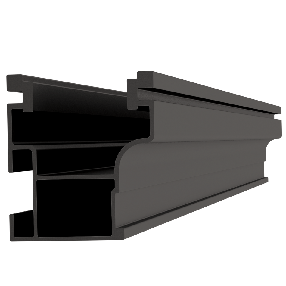 K2 Systems 4000720 172" (14') Dark Rail