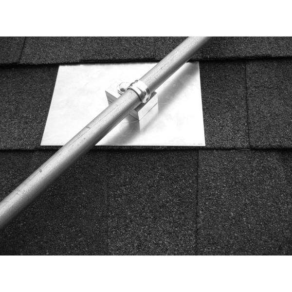 Quick Mount PV QMCC-A-12 Mill Comp Shingle Flashing