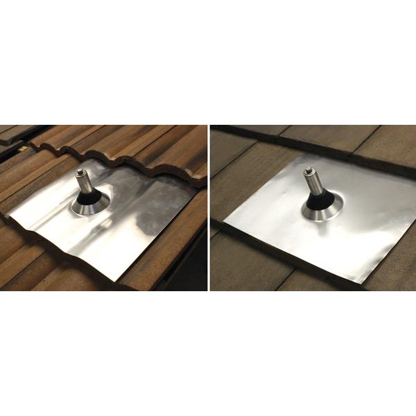 Quick Mount PV QMUTM-A-12 Mill Universal Tile Flashing