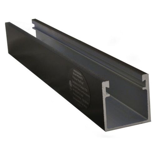 ProSolar RoofTrac R172-2.0B 172" (14') Black Deep Rail