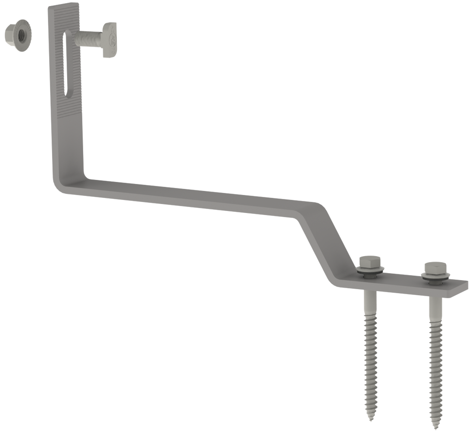 K2 Systems 4000141 Flat Tile Hook X Kit