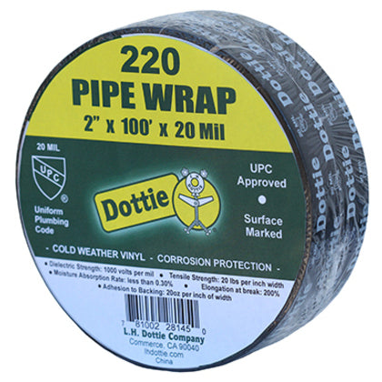 210 Corrosion Protection Tape, 10 mil, Printed, 2" x 100'