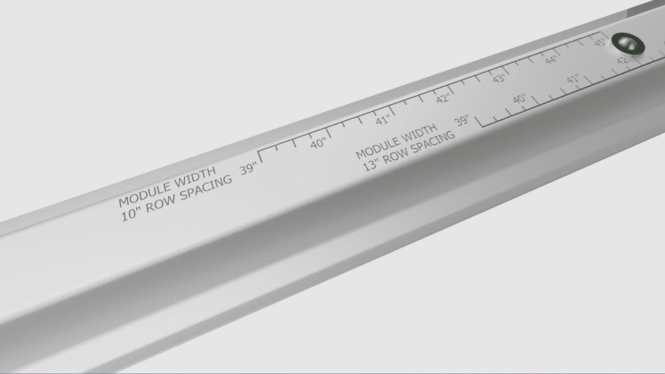 Image for Unirac GridFlex 10 380100 Mid Rail 10-13" Row Spacing MW 39-45"