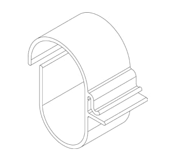 Image for Unirac GridFlex 10 380900 PVC Wire Management Clip
