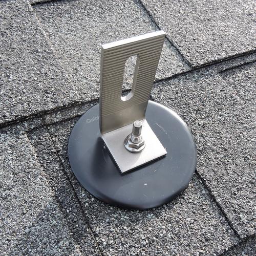 QuickBolt 17721SS Microflashing 4 IN with 5 1/4 IN Hanger Bolt and Flanged Hex Nut