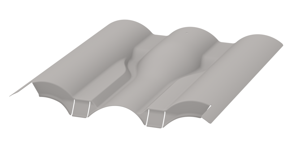 K2 Systems EverFlash 4000132 Mill W-Tile Replacement Flashing