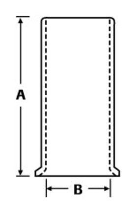 30-410 Steel Crimp Connector, 410 18-10 AWG, 100/Bag