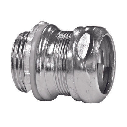 7200GSR Compression Connector, 2" Diameter, Raintight, Steel/Zinc