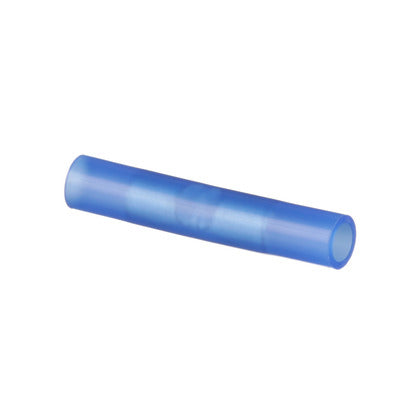 BSN14-C Butt Connector, Nylon Insulated, 16 - 14 AWG, Blue, Pack of 100