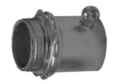 4050ST EMT Set Screw Connector, 1/2 inch, Insulated, Steel