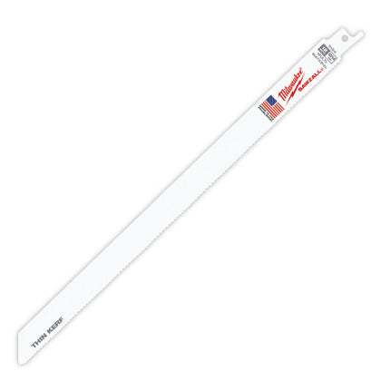 48-00-5194 Heavy Duty Straight Back Reciprocating Saw Blade, 12 IN L x 5/8 IN