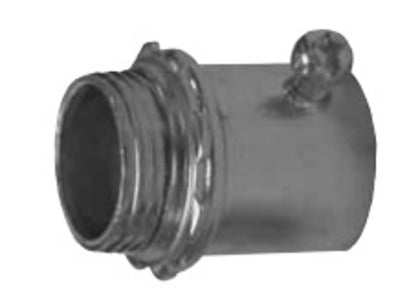 4075S Set Screw Connector, 3/4" Steel