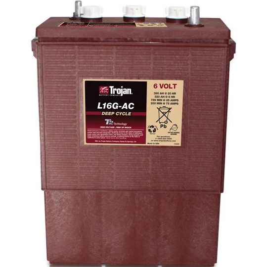 Trojan L16G-AC 390Ah 6V Flooded Battery