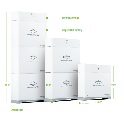 SimpliPhi 053083 Wall Base for 6.6 Battery System