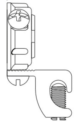458 Grounding Bushing, 3-1/2", Threaded, Insulated, Zinc Die Cast
