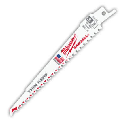 48-00-5035 Reciprocating Saw Blade, 6"