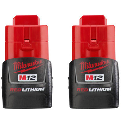 48-11-2411 M12™ Redlithium Compact Battery Two Pack