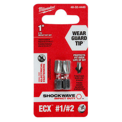 48-32-4440 SHOCKWAVE™ 1" 2PC Impact ECX Combo Kit