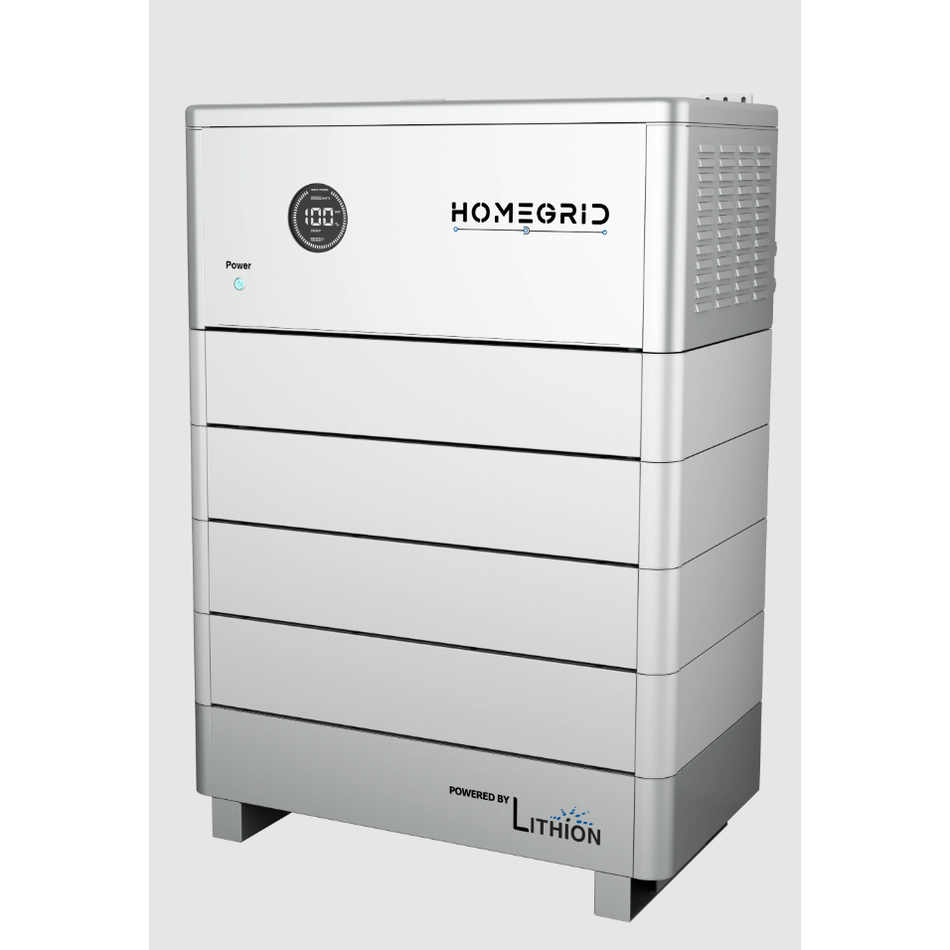 HomeGrid Stack'd HG-MC400-100D1 Base Unit with High Voltage BMS