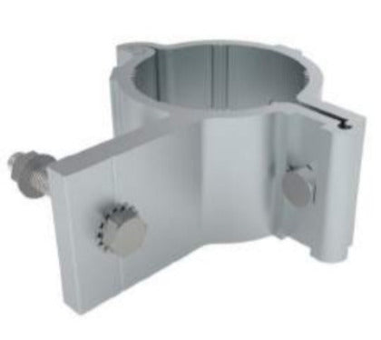 CLMP-PIPE-20 Pipe Clamp Kit, 2", Aluminum