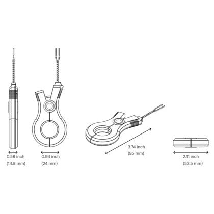 P-CT200C2-1-0 Remote CT Kit, 250 VAC, 200 Amp, 20 AWG