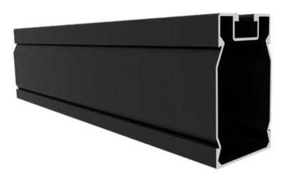 SMR100-168-B Solar Mounting Rail, Blk