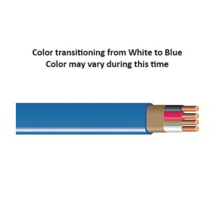 RMX143WG250CL NM-B - 14-3 Solid Copper 250', Blue (Some Remaining White Inventory)