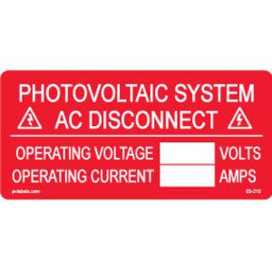 Hellermann 596-00239 AC Disc Info Label