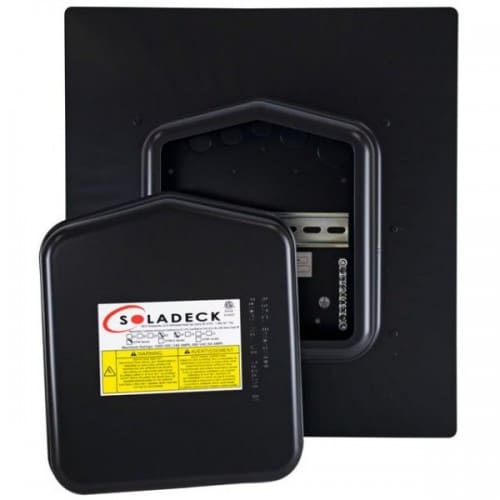 Image for SolaDeck SD-0799-5B 600V Flashed Combiner/Passthrough Box Black