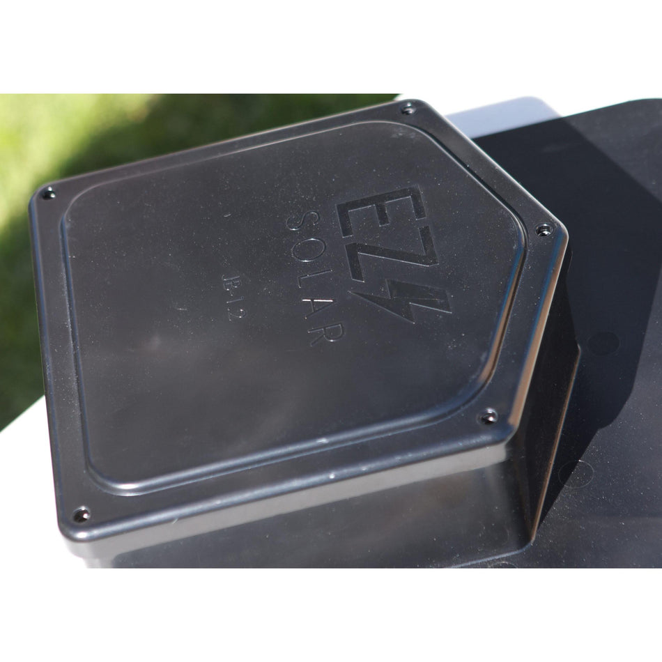 EZ Solar JB-1.2 Rooftop Junction Box for Comp/Asphalt Shingle Roofs