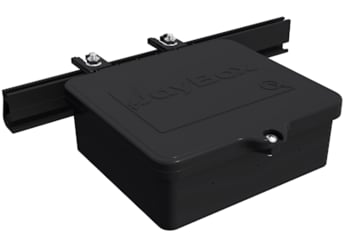 IronRidge QuickMount QM-JBX-RL02-B1 Black Junction Box