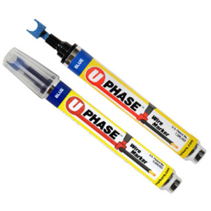 52493 U Phase Marker - Brown, Yellow, Orange And Gray Kit