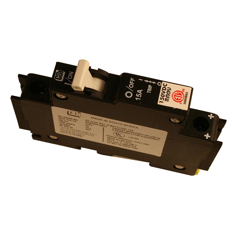 MidNite Solar MNEPV15 DIN Mount 15A Circuit Breaker