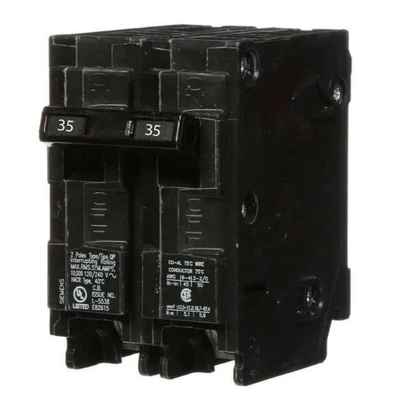 Siemens Q235 2-Pole 35A Circuit Breaker