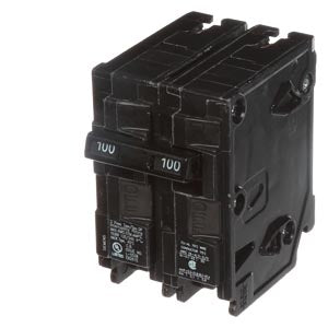 Siemens Q2100 2-Pole 100A Circuit Breaker